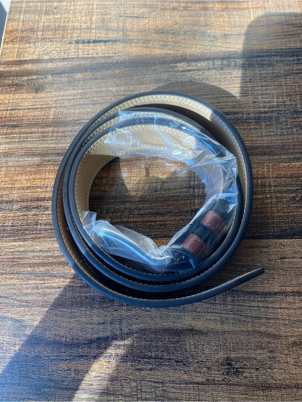 Status Accessories Men’s Leather Belt, 38”